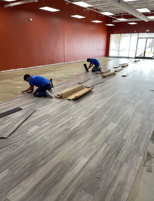 Carpet One Lexington Commercial Flooring Project